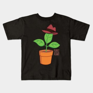 Planty the Potted Plant Kids T-Shirt